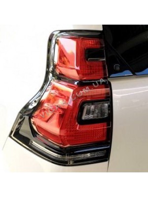 Задние фонари в рестайлинговом стиле Toyota Prado 150 